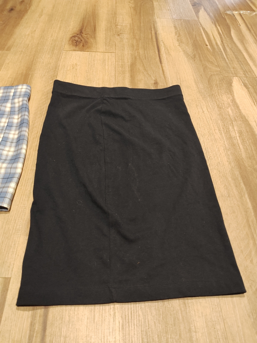2-Piece Skirt Bundle – GAP + Blue Plaid Vintage Skirt